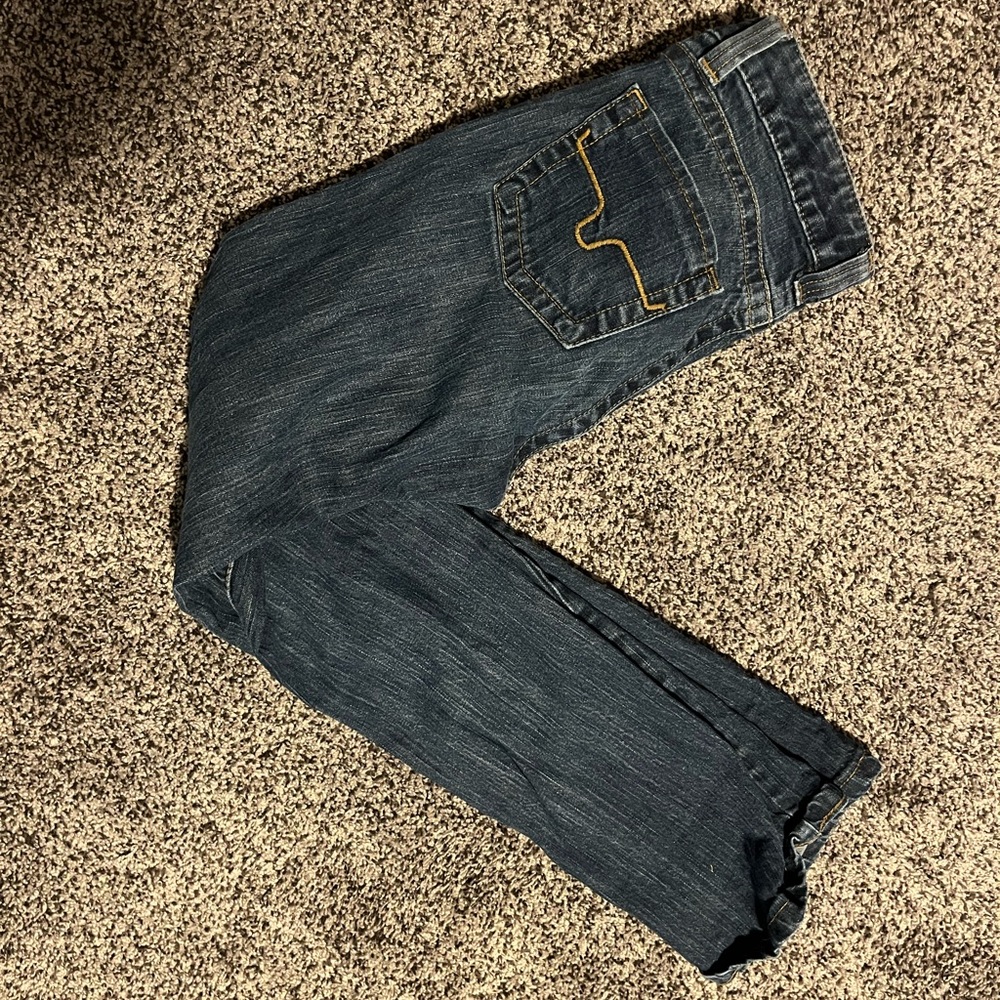 Kimes Ranch Dark Blue Straight Leg Jeans